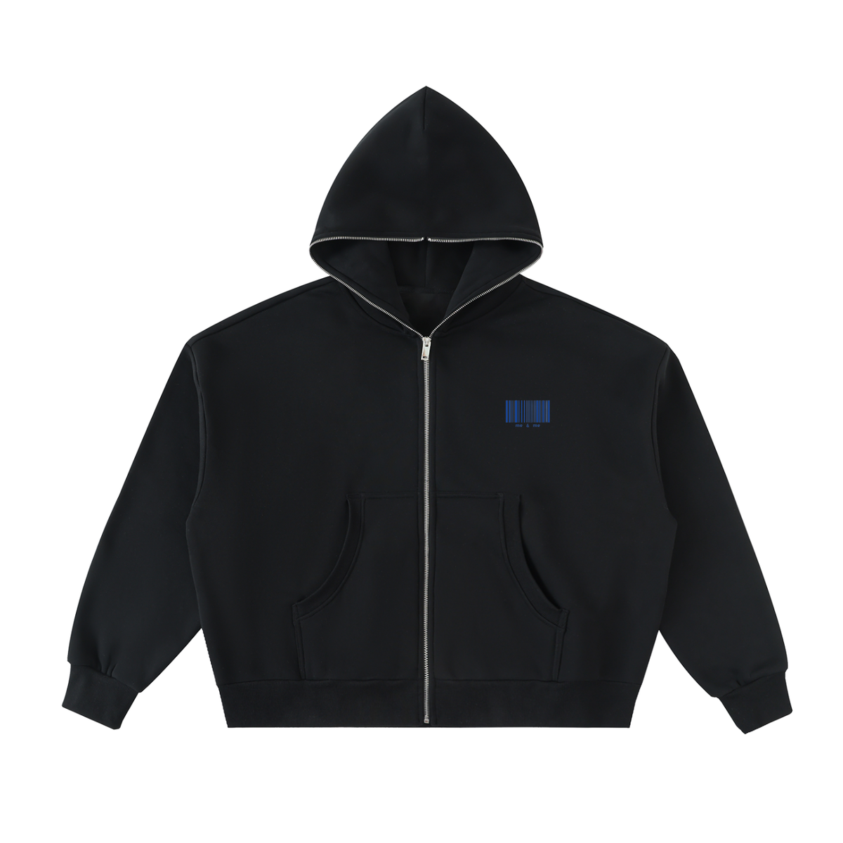 barcode Full-Zip Hoodie