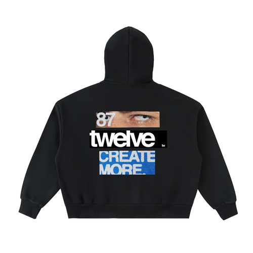 barcode Full-Zip Hoodie